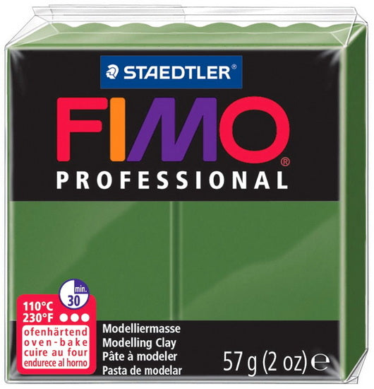 Pâte à modeler fimoprofessional vert feuille