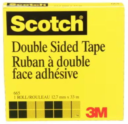 Double-Sided Transparent Tape - 12 MILLIMETER