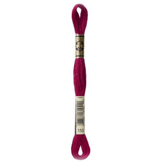 Fil à broder - framboise - 150