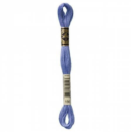 Embroidery floss - md light blue violet - 156