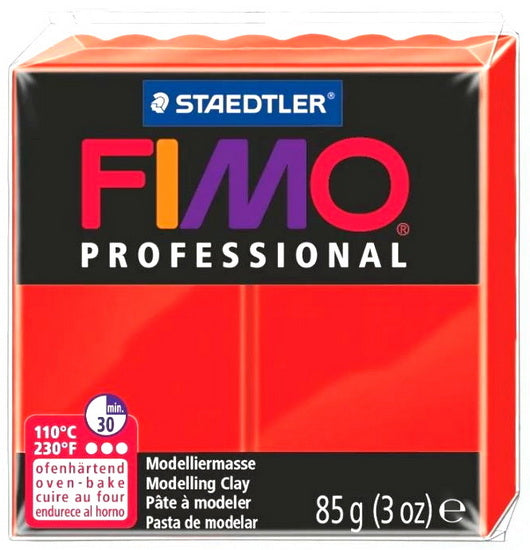Pâte à modeler fimoprofessional rouge