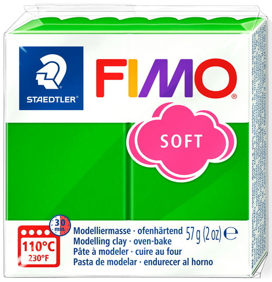 Polymer Clay Fimo Soft Green Tropical
