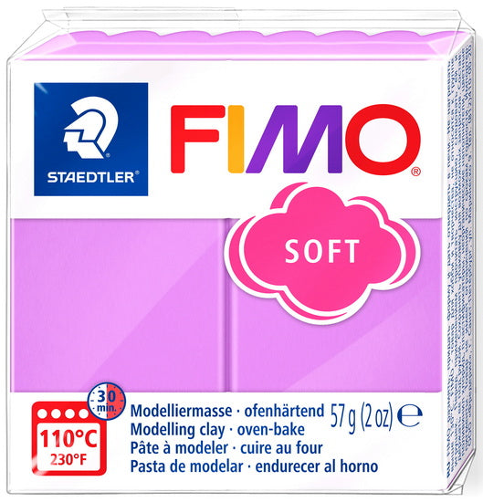 Polymer Clay Fimo Soft Lavander