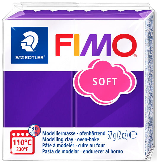 Polymer Clay Fimo Soft Plum
