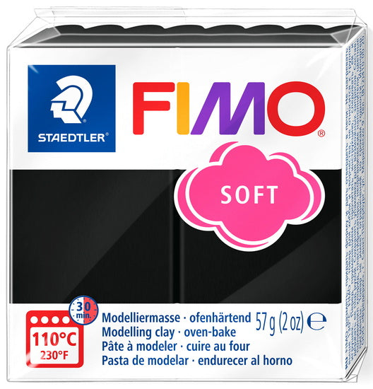 Pâte à modeler fimo soft noir