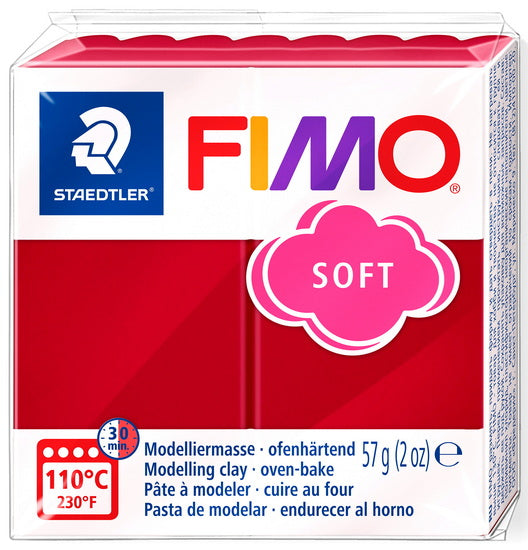 Polymer Clay Fimo Soft Red Cherry