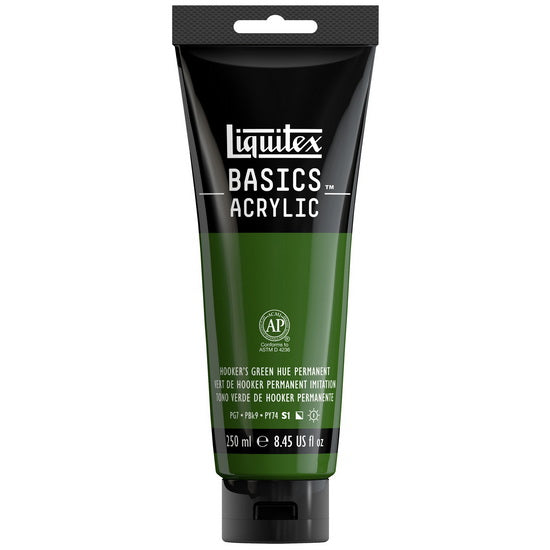 Acrylique basics - 8oz - vert de hooker permanent imitation