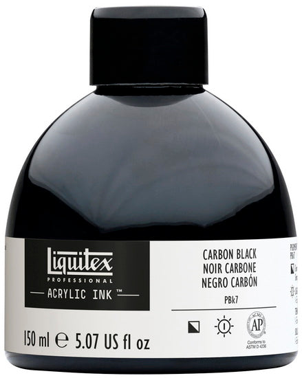 Acrylic Ink Carbon Black - 150ml