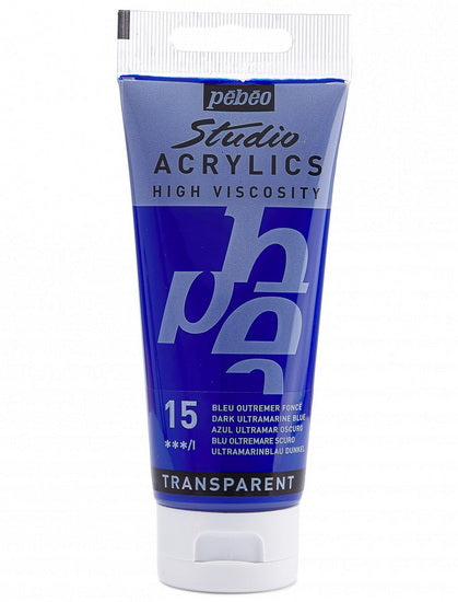 Acrylic hv - studio - 100ml - dark ultramarine blue