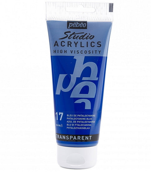 Acrylic hv - studio - 100ml - phthalo blue