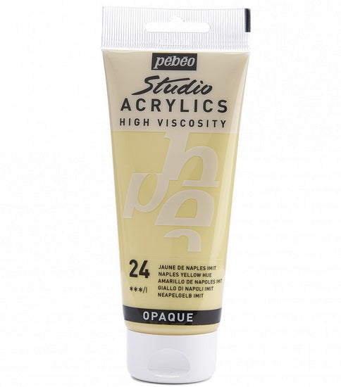 Acrylique hv - studio - 100ml - jaune de naples