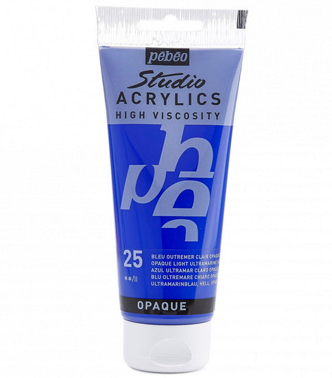 Acrylic hv - studio - 100ml - light ultramarine blue