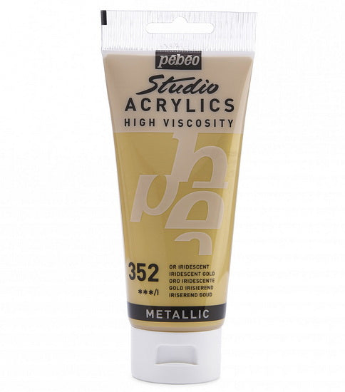 Acrylic hv - studio - 100ml - iridescent gold