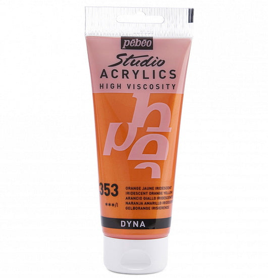 Acrylic hv - studio - 100ml - iridescent yellow orange