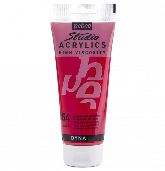 Acrylic hv - studio - 100ml - iridescent red blue