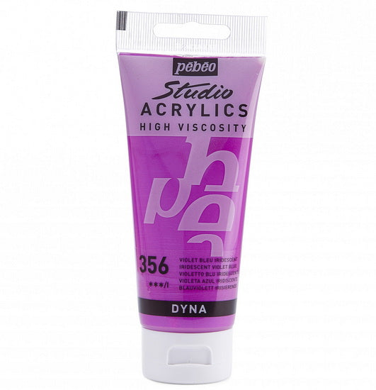 Acrylic hv - studio - 100ml - iridescent blue violet