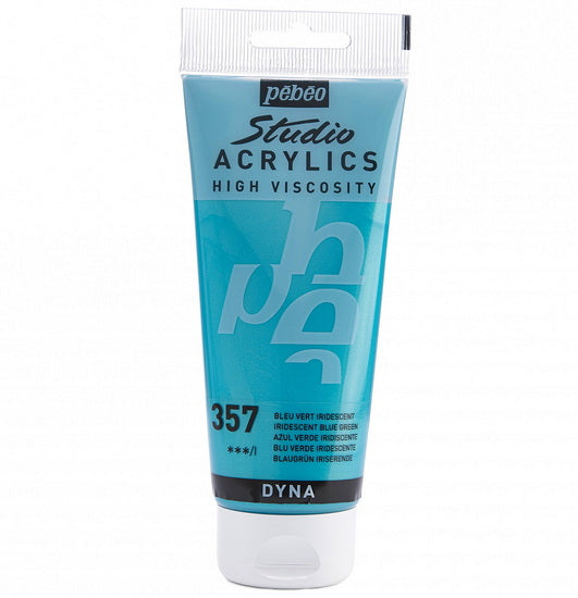 Acrylic hv - studio - 100ml - iridescent green blue