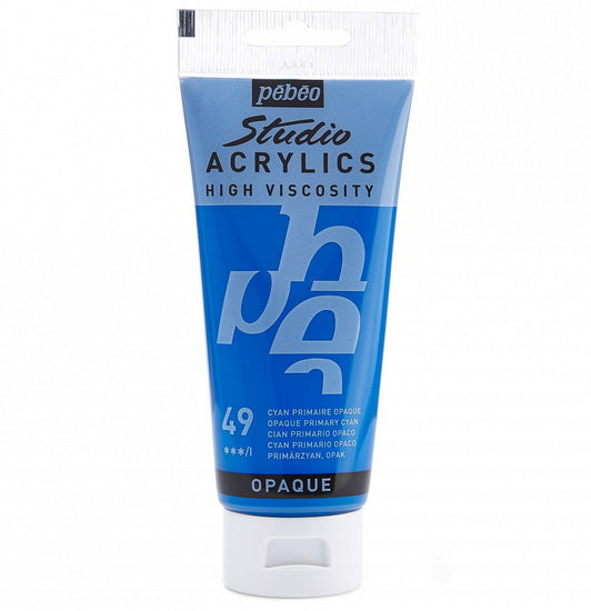 Acrylic hv - studio - 100ml - primary cyan