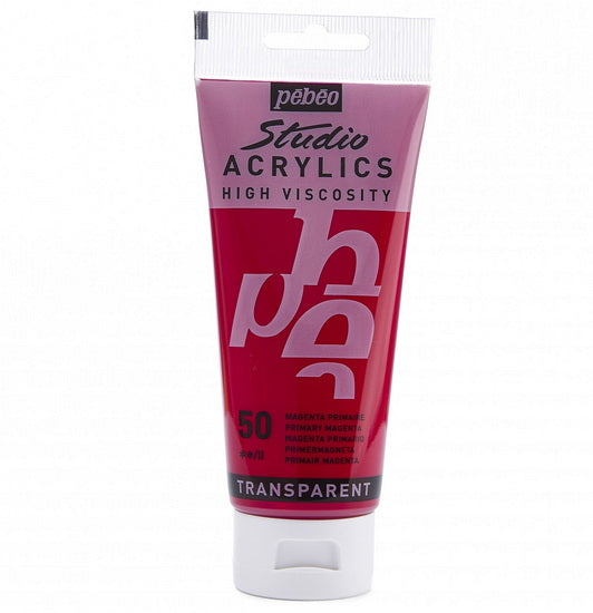 Acrylic hv - studio - 100ml - primary magenta
