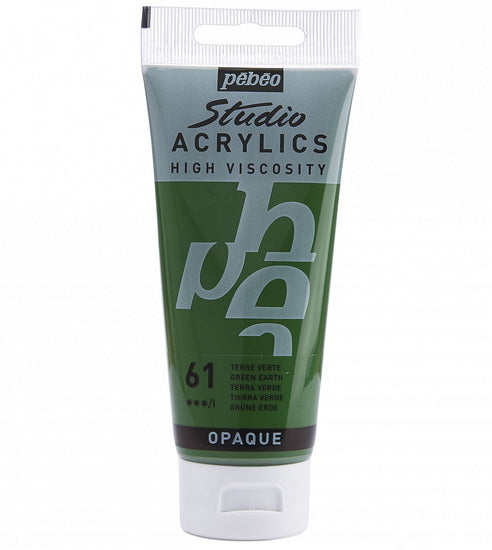 Acrylic hv - studio - 100ml - earth green