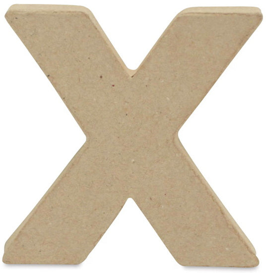 Small Decopatch Letters - LETTER X
