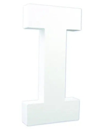 Cardboard Letters and Numbers - LETTER I