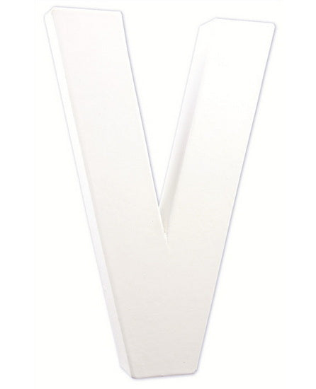 Cardboard Letters and Numbers - LETTER V