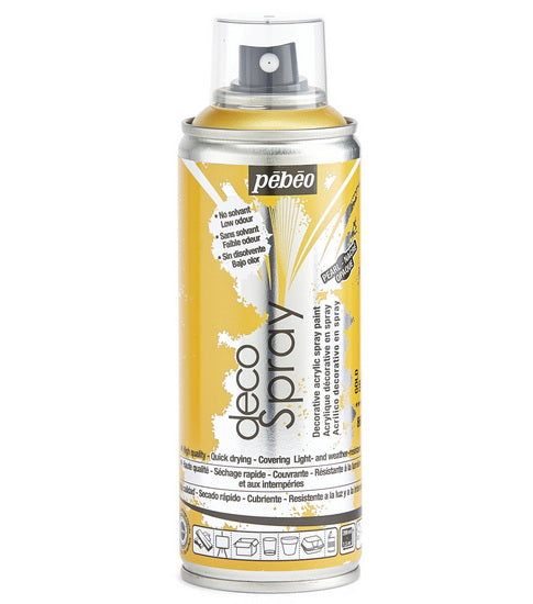 Acrylic spray - décospray - 200ml - gold