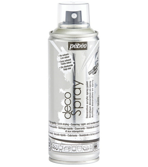Acrylic spray - décospray - 200ml - silver