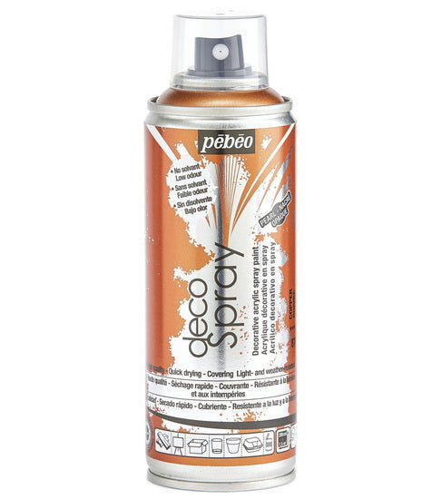 Acrylique aérosol - décospray - 200ml - cuivre