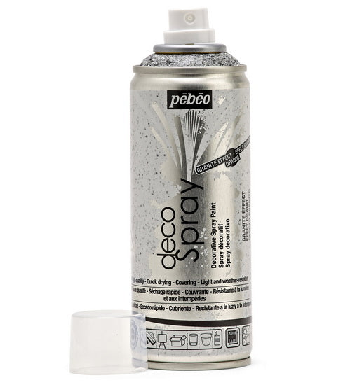 Acrylique aérosol - décospray - 200ml - effet granit