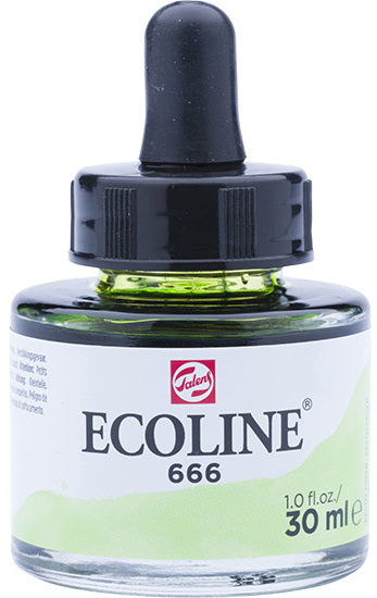 Ecoline Watersoluble Ink  Pastel Green-30ML