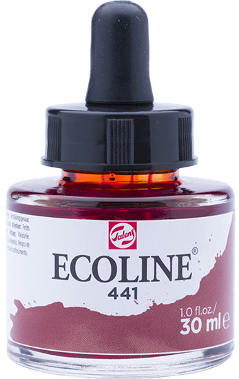 Ecoline Watersoluble Ink Mahogany - 30ML