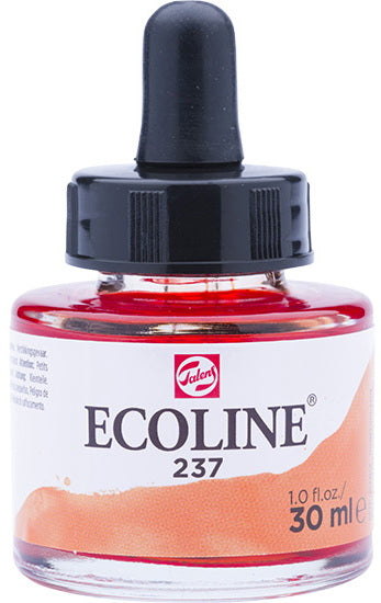 Ecoline Watersoluble Ink  Deep Orange-30ML
