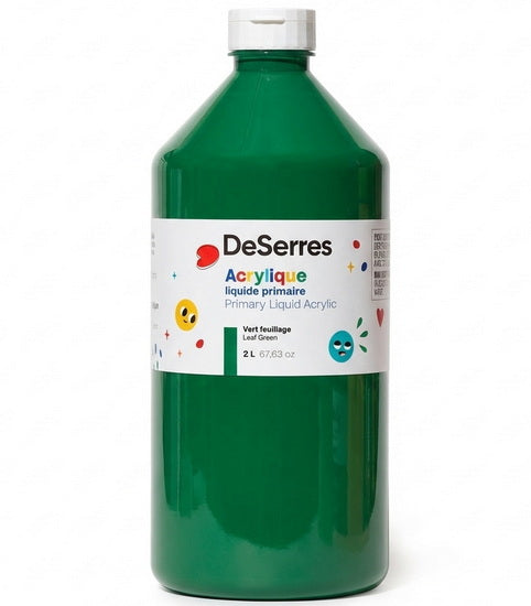 Primary Liquid Acrylic Leaf Green- 2l