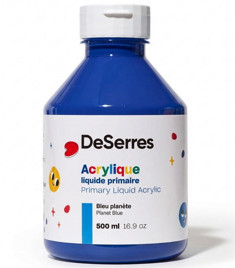 Primary Liquid Acrylic Planet Blue - 500ml