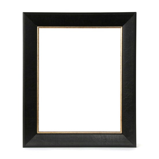 Cadre écoresponsable recyclo™ - noir et doré, 2 po - 24 x 36 pouces