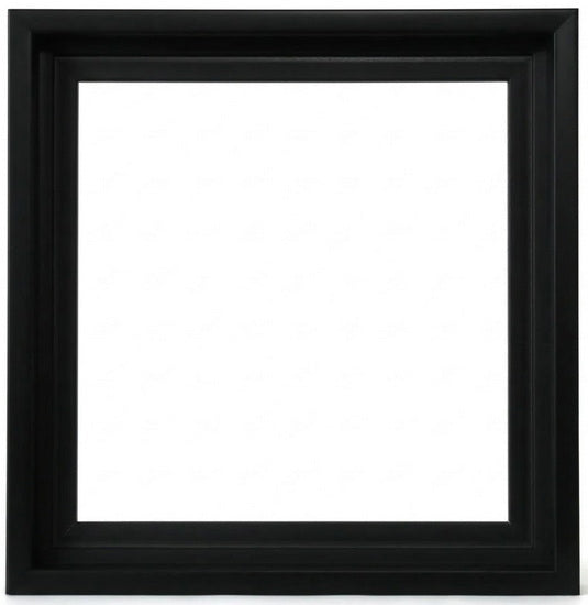 Floating Museum Frame Black - 24x24"