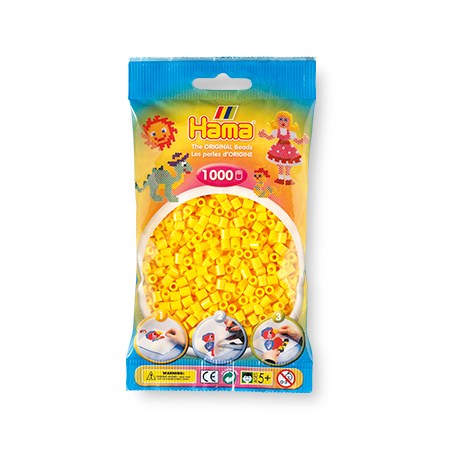 Ens. 1 000 perles Jaune
