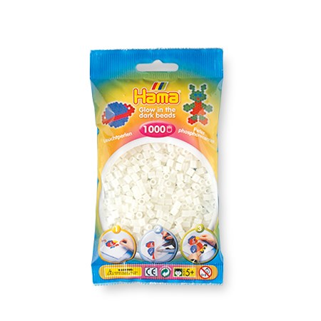 Ens. 1 000 perles Phosphorescent