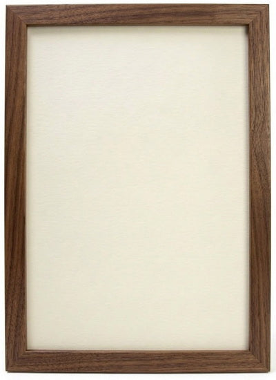 Floating picture frame 14x20  walnut