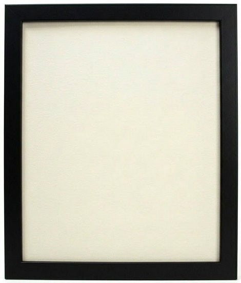 Cadre photo entre 2 vitres noir - 8x10po