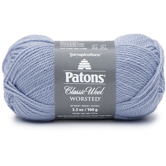 Fil classic wool #4 - 100gr - brume bleue