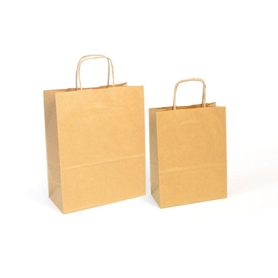 Kraft Gift Bag - GOLD LITER - 16 X 8 CENTIMETERS