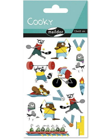 Autocollants Cooky : Jeux Olympiques