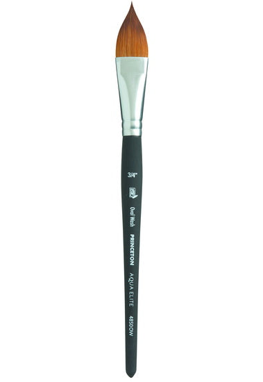 Pinceau synthetique - aqua elite - mouilleur ovale - 3/4po