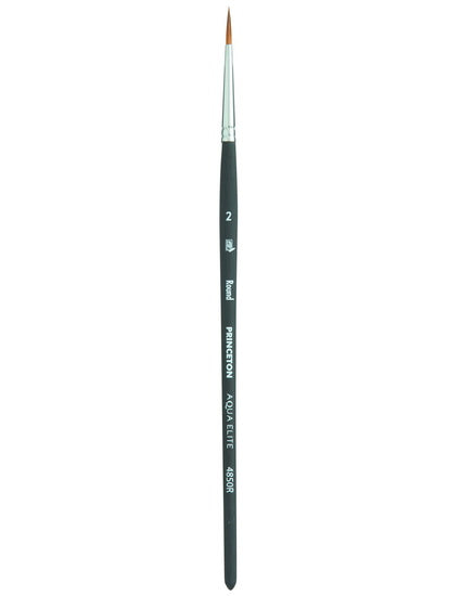 Synthetic paintbrush - aqua elite - round #2