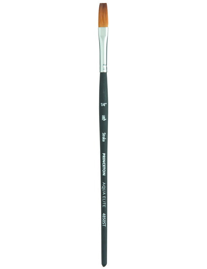 Pinceau synthetique - aqua elite - plat lavis - 1/4po