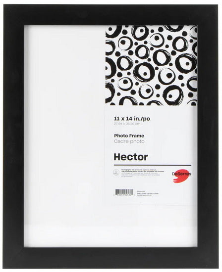 Photo Frame Black Wood - 11x14"