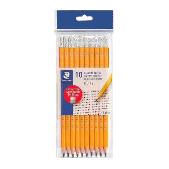 Set of 10 Pencils HB